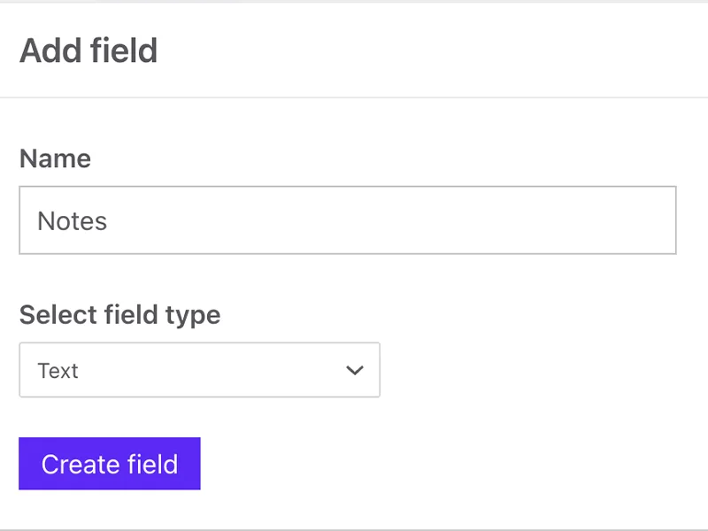 Screenshot of Timetoast's custom field feature, demonstrating how users can add and manage custom fields to tailor their timelines to specific project needs.