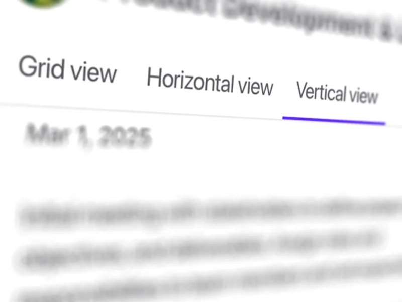 Screenshot of Timetoast showing multiple timeline view options including grid, horizontal, and vertical layouts, highlighting the platform's flexibility in visualizing projects.