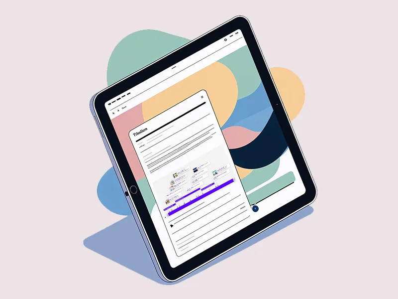 Image representing embedded timeline on a website